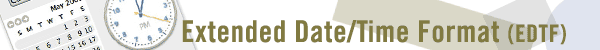 Extended Date Time Format